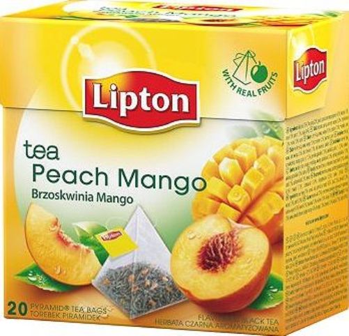 Lipton Peach & Mango 4 Boxes Of 20 (80)